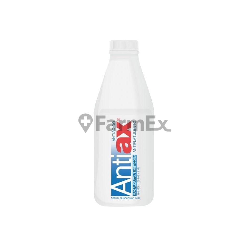 Antiax Antiacido Suspension Oral x 180 mL Farmex-Pluxee-Persistente